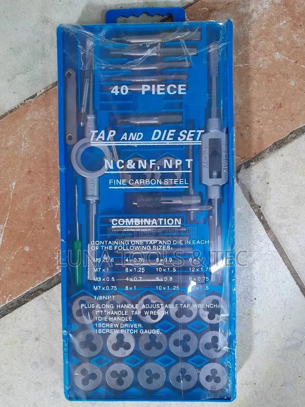 NC NF,NPT ,40PCS Tap Die Set. - main view