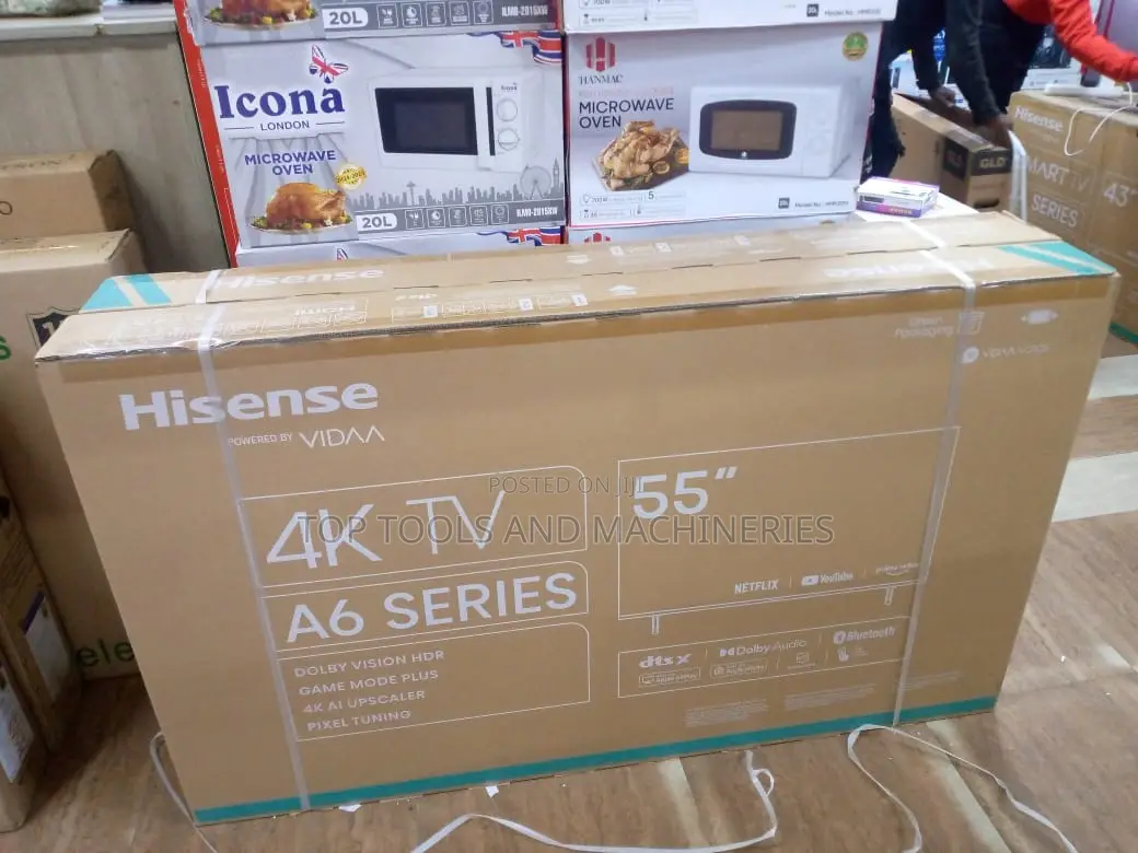 Hisense 55 Inch Smart Uhd Frameless Tv