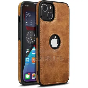 Leather Case Cover for iPhone 14 (Back Cover)