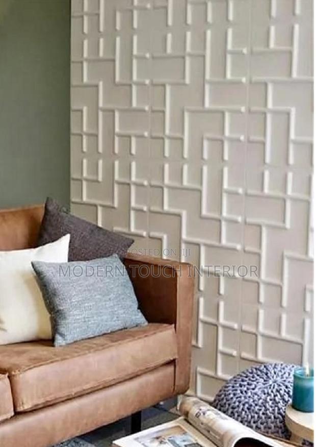 Piped 3d PVC Wall Panel