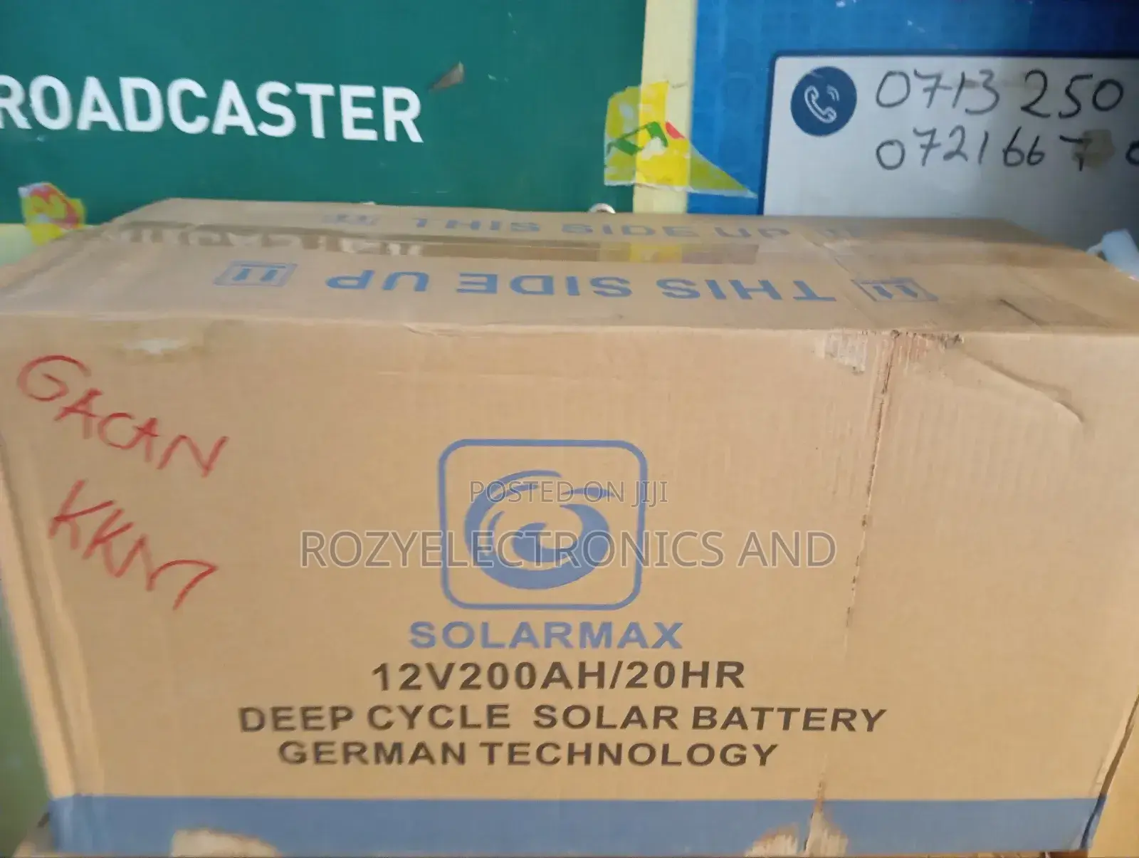 Original 200ah Solar Max Battery