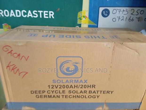 Original 200ah Solar Max Battery