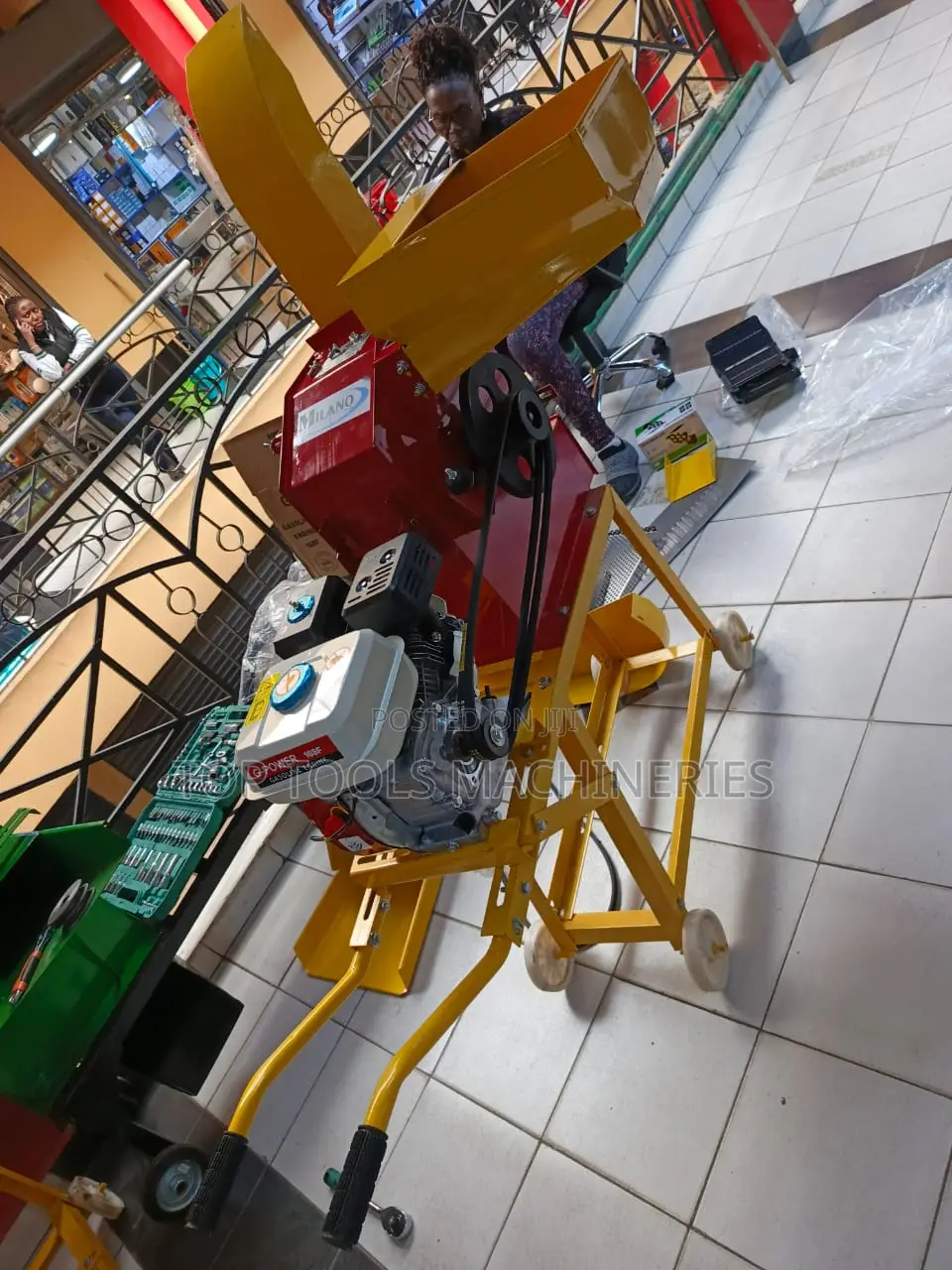Complete Imported Chaff Cutter With Engine