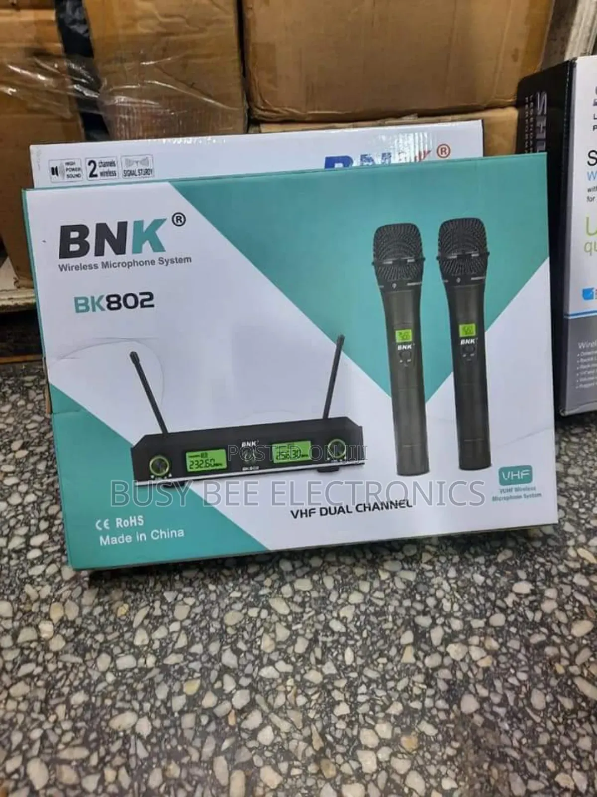 VHF Dual Channel 802 Microphone