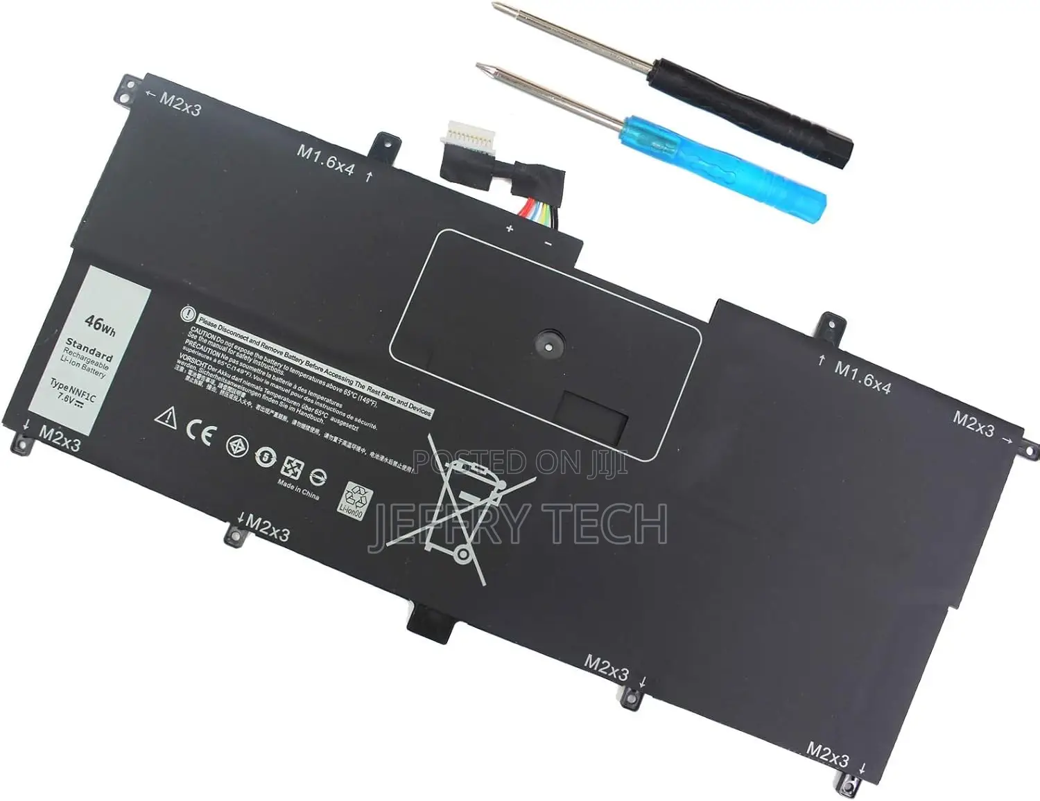 Dmkaollk Nnf1c Laptop Battery for Dell XPS 13 2 in 1 9365 Xp