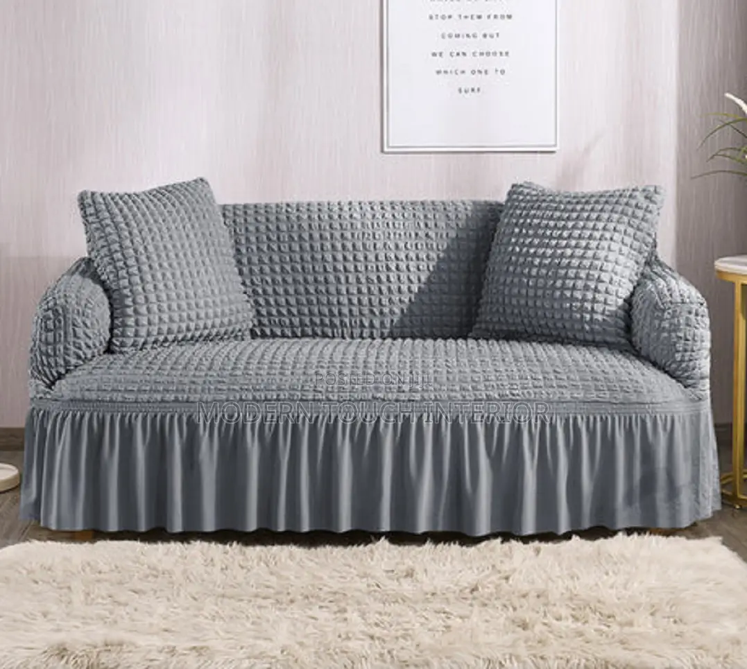 Grey 3 Seater Turkish Sofa Covers