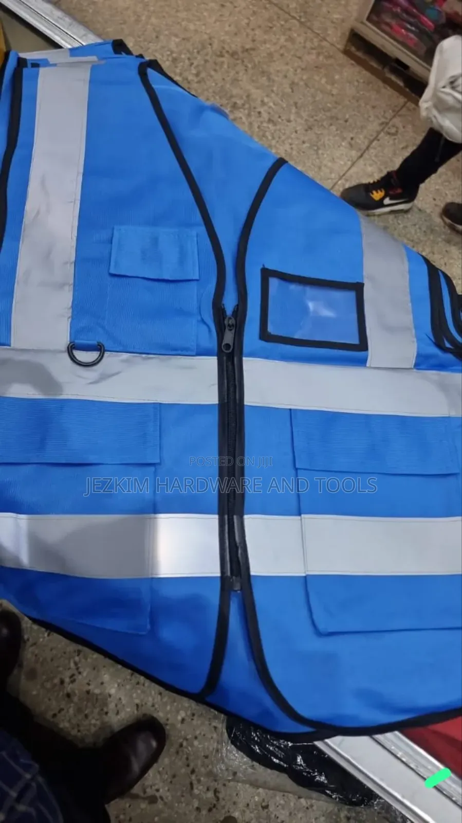 Reflector Jackets With Zip And Pockets