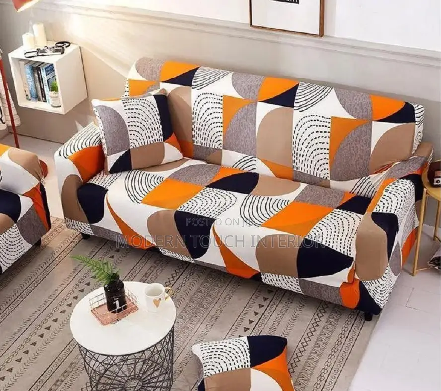 3 Seater Printed Sofa Cover