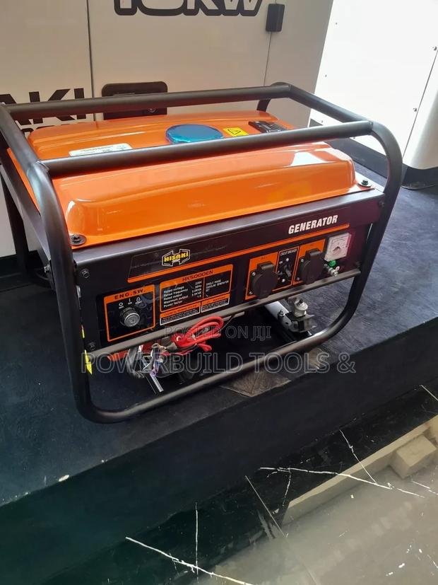 Hisaki 5kva Petrol Generator Keystart - thumbnail 2