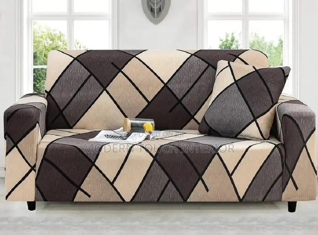 Elegant Printed Sofa Cover