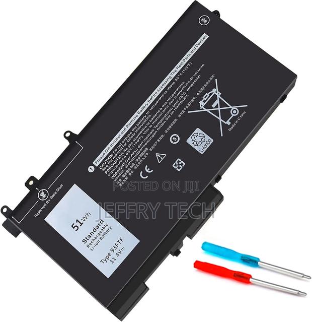 51wh 93FTF Battery for Dell Latitude 5580 5590 5480 5490 528 - main view