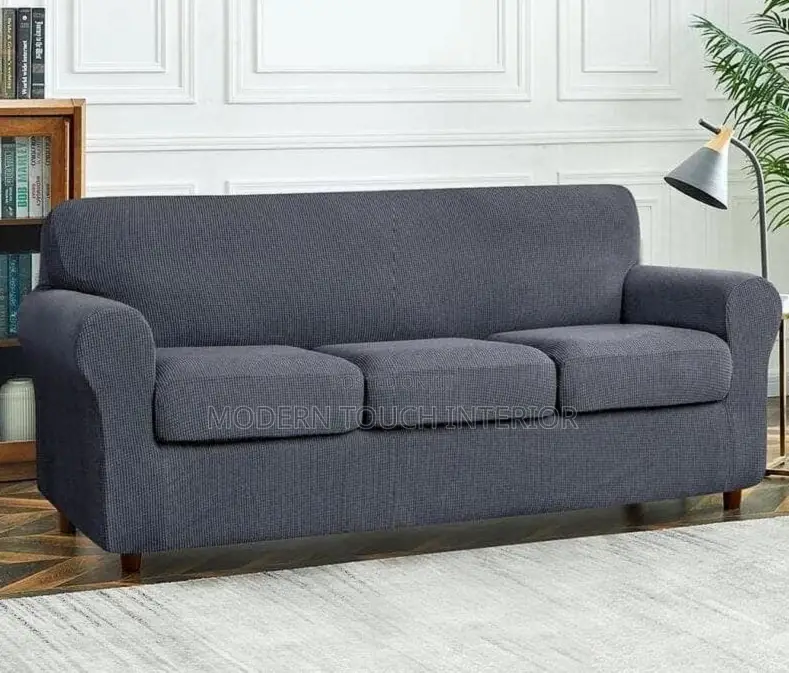 Jacquared Plain Sofa Covers