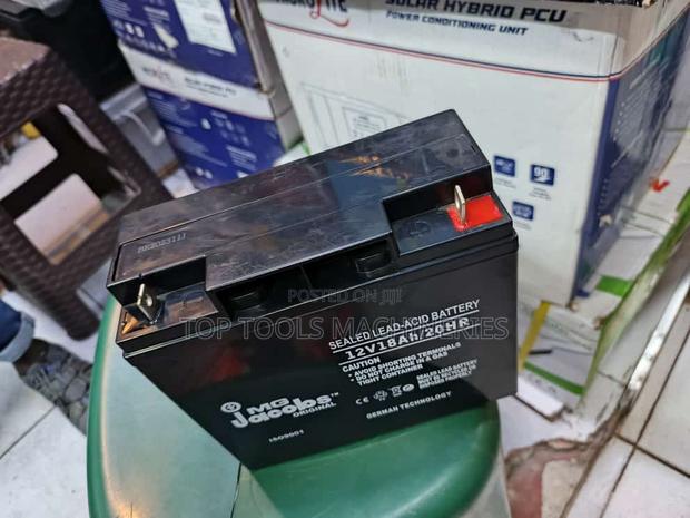 Jacobs 18ah 12V Battery - main view