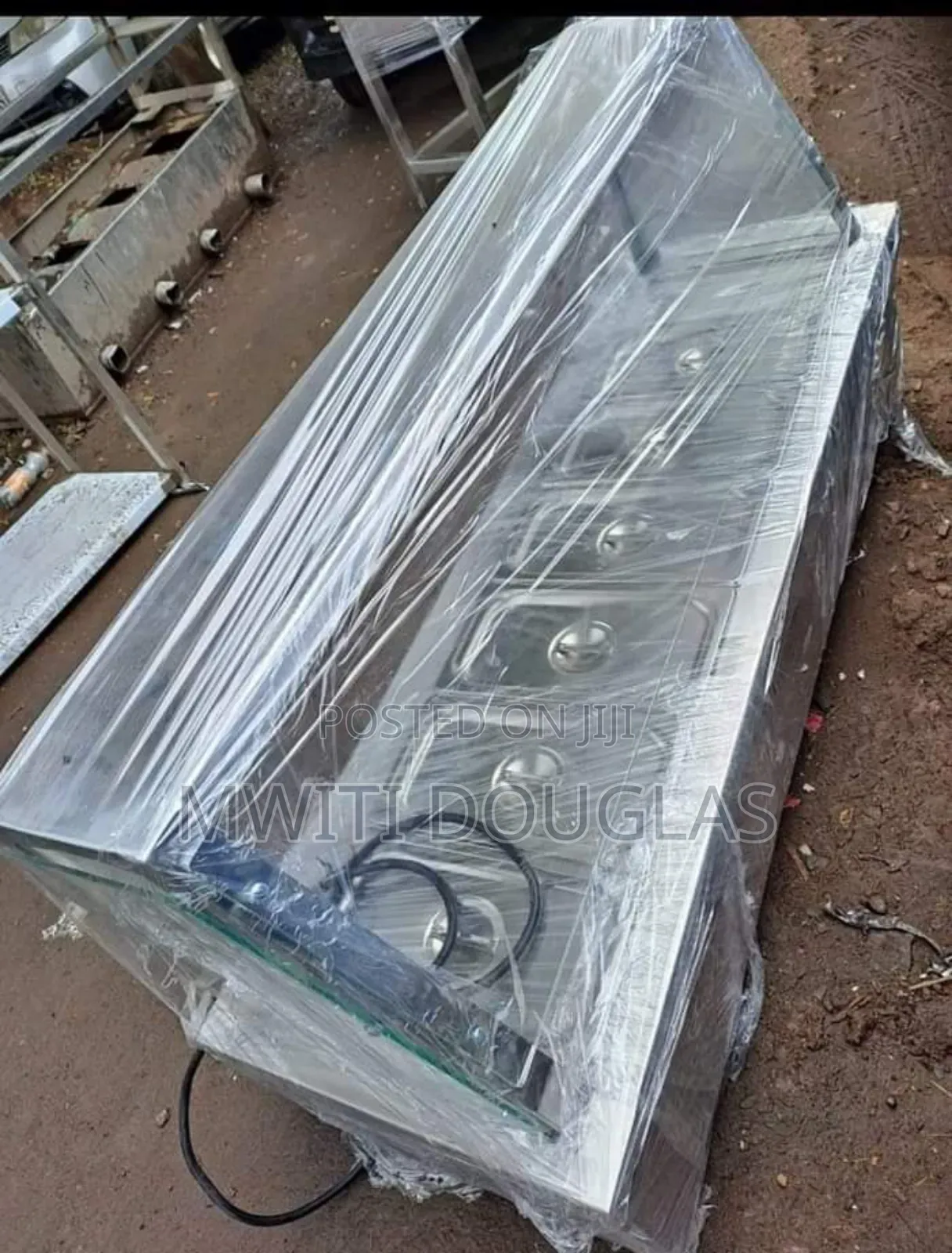 Modernized Large Food Warmer Display