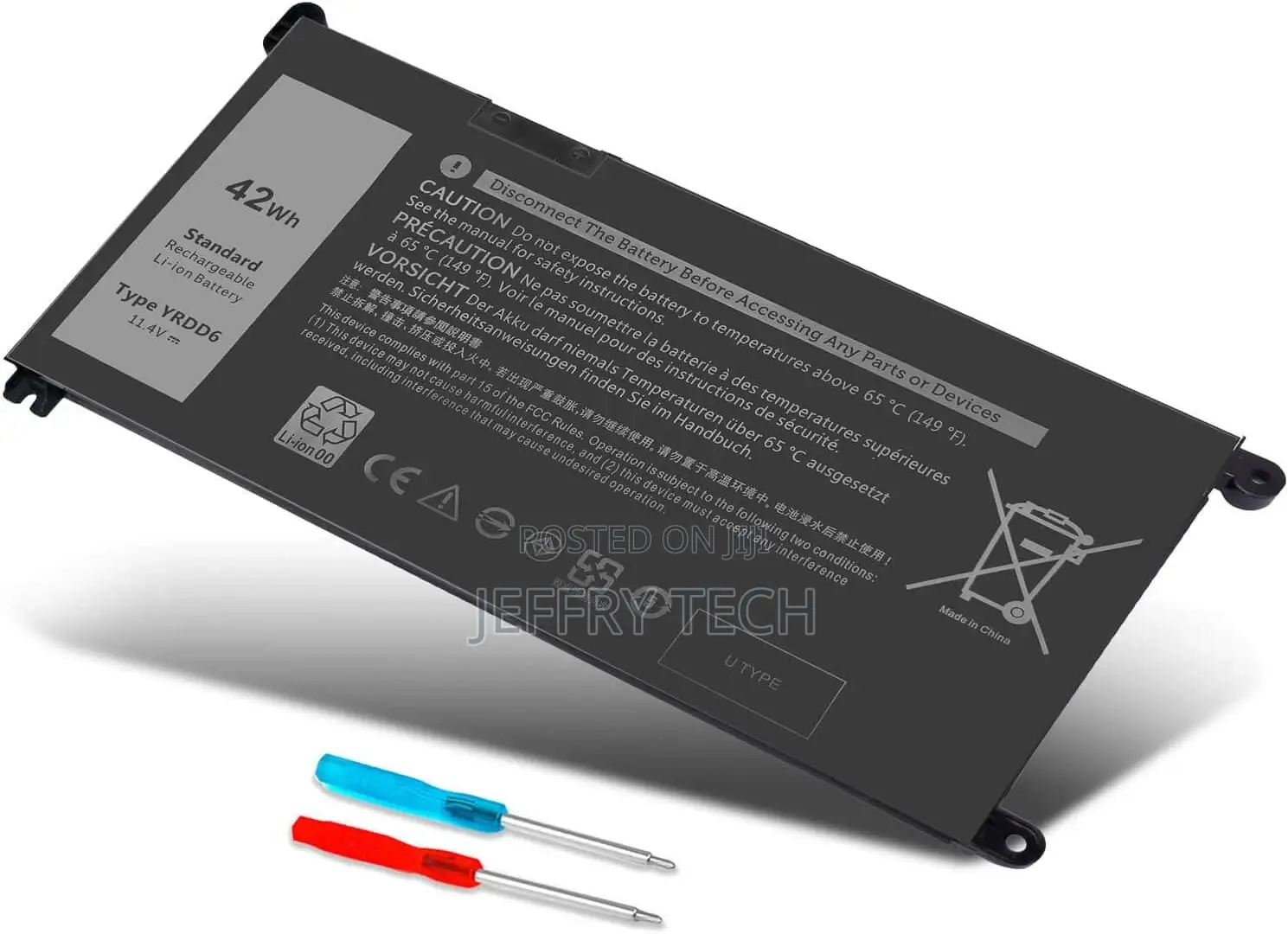 42wh YRDD6 Battery for Dell Inspiron 15 3000 Series 3583