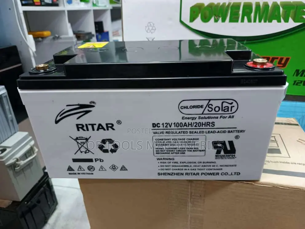 Brand New Battery Ritar 100ah 12V