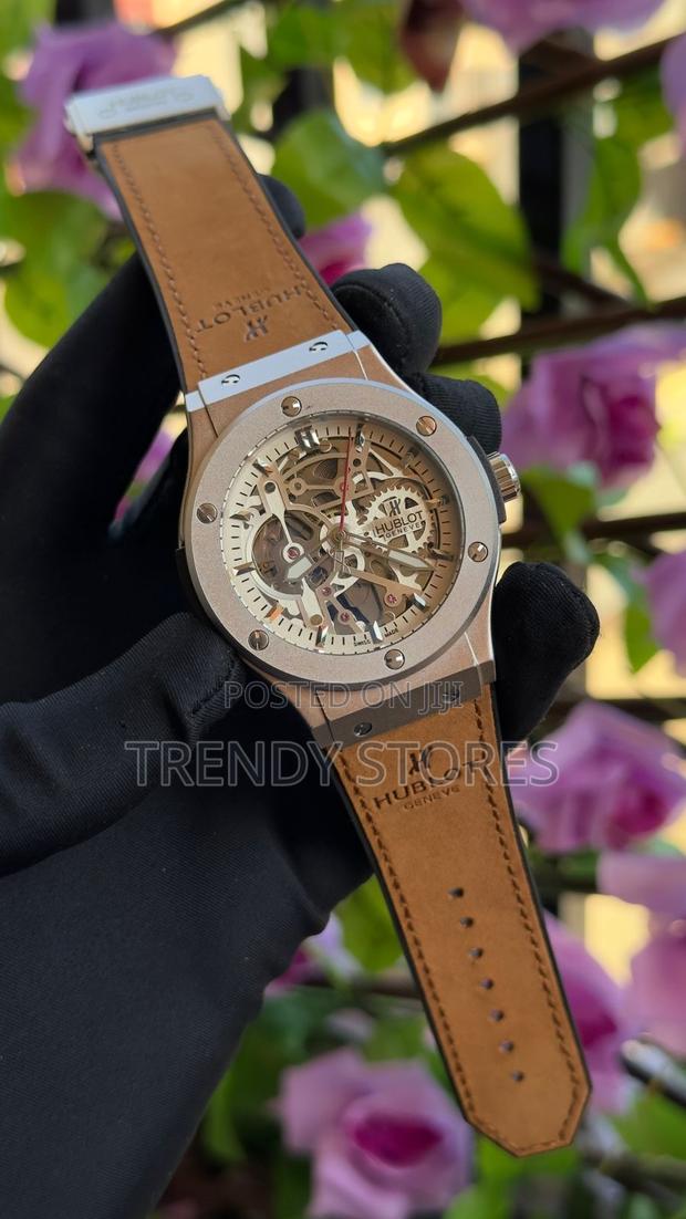 Light Brown Hublot Automatic Gents Watch - main view