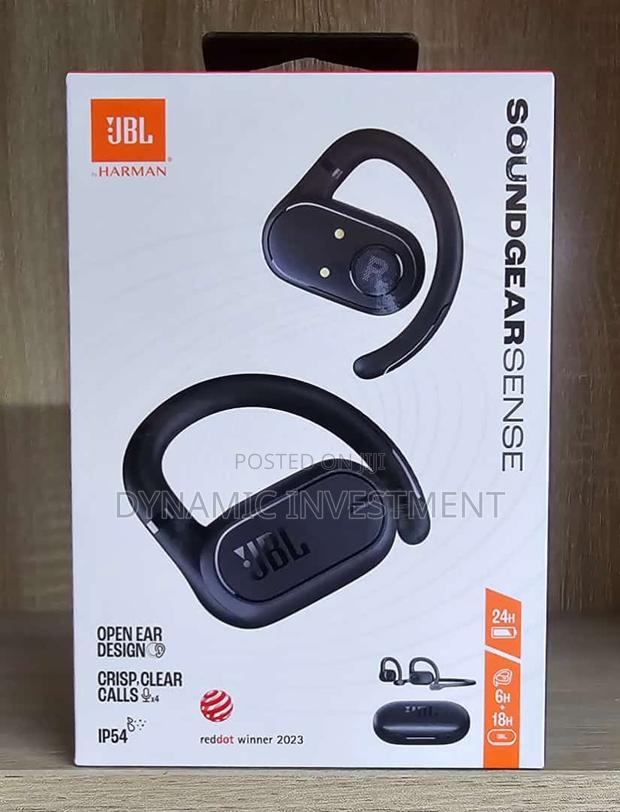JBL Soundgear Sense True Wireless Open Ear Headphones - main view