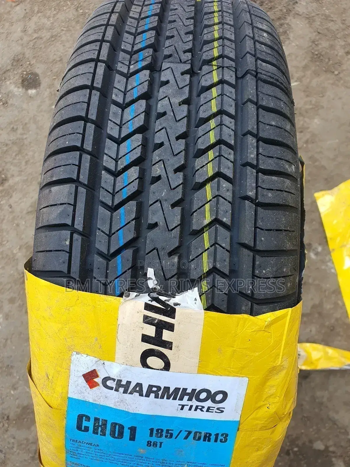 185 /70 R13 Charmhoo Tyres.