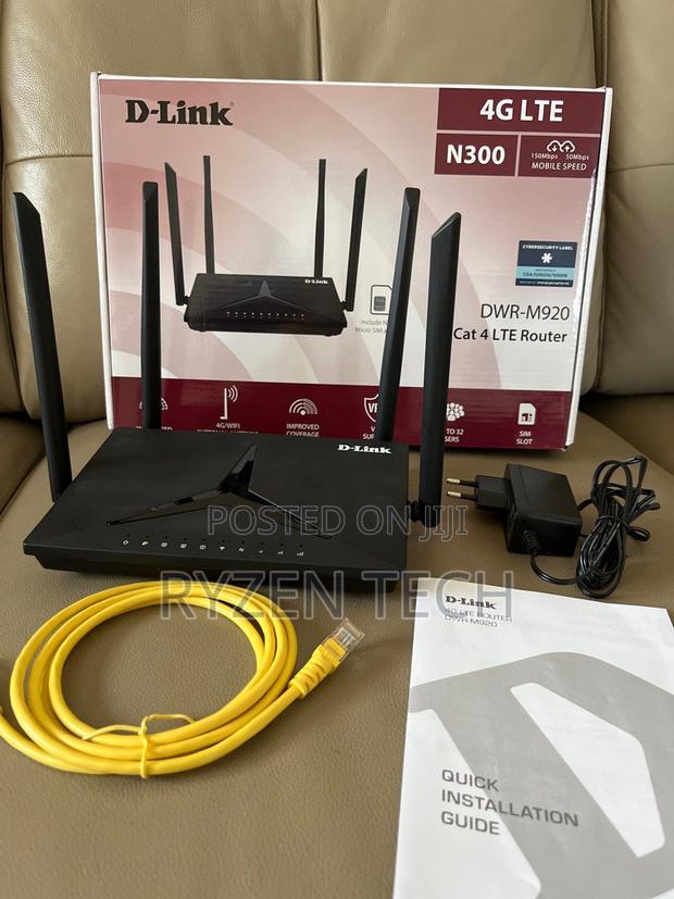 Dlink N300 4G LTE Router With Simcard Slot (DWR-M920V)