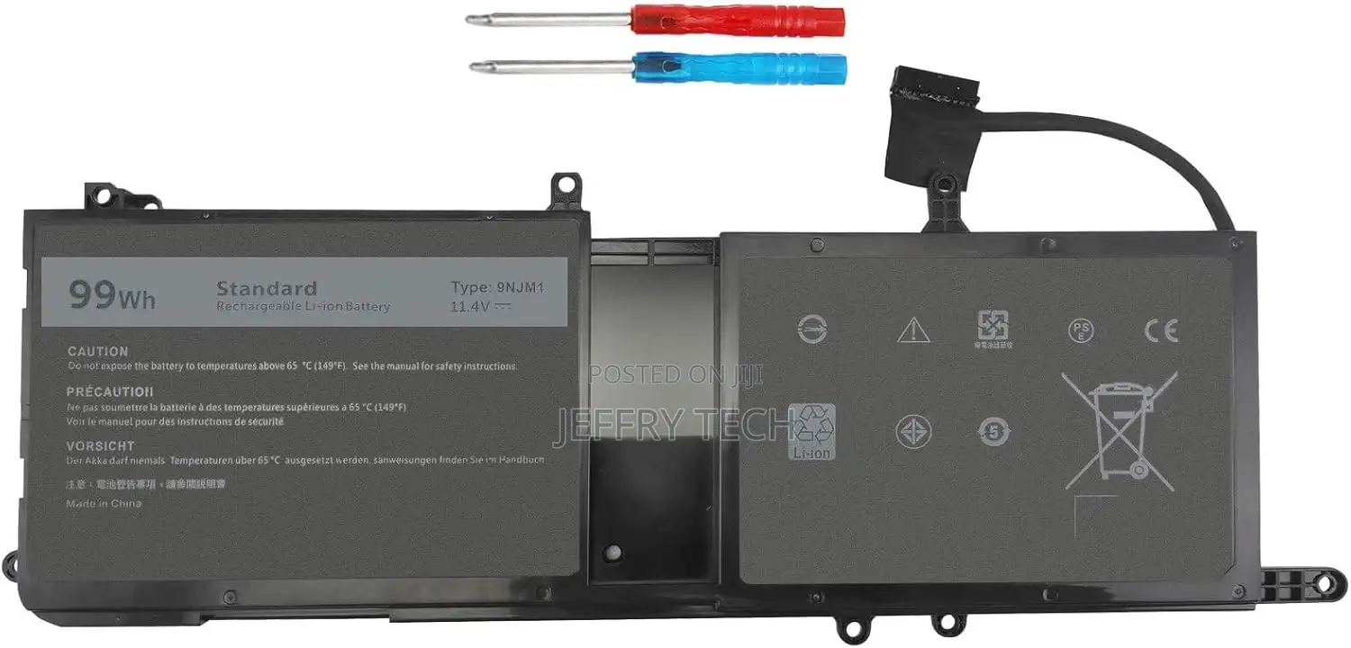 DMKAOLLK 99wh 9NJM1 Battery Replacement for Dell Alienware