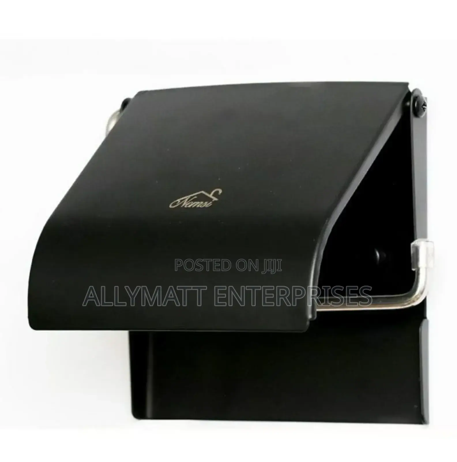 Black Flap Tissue Holder