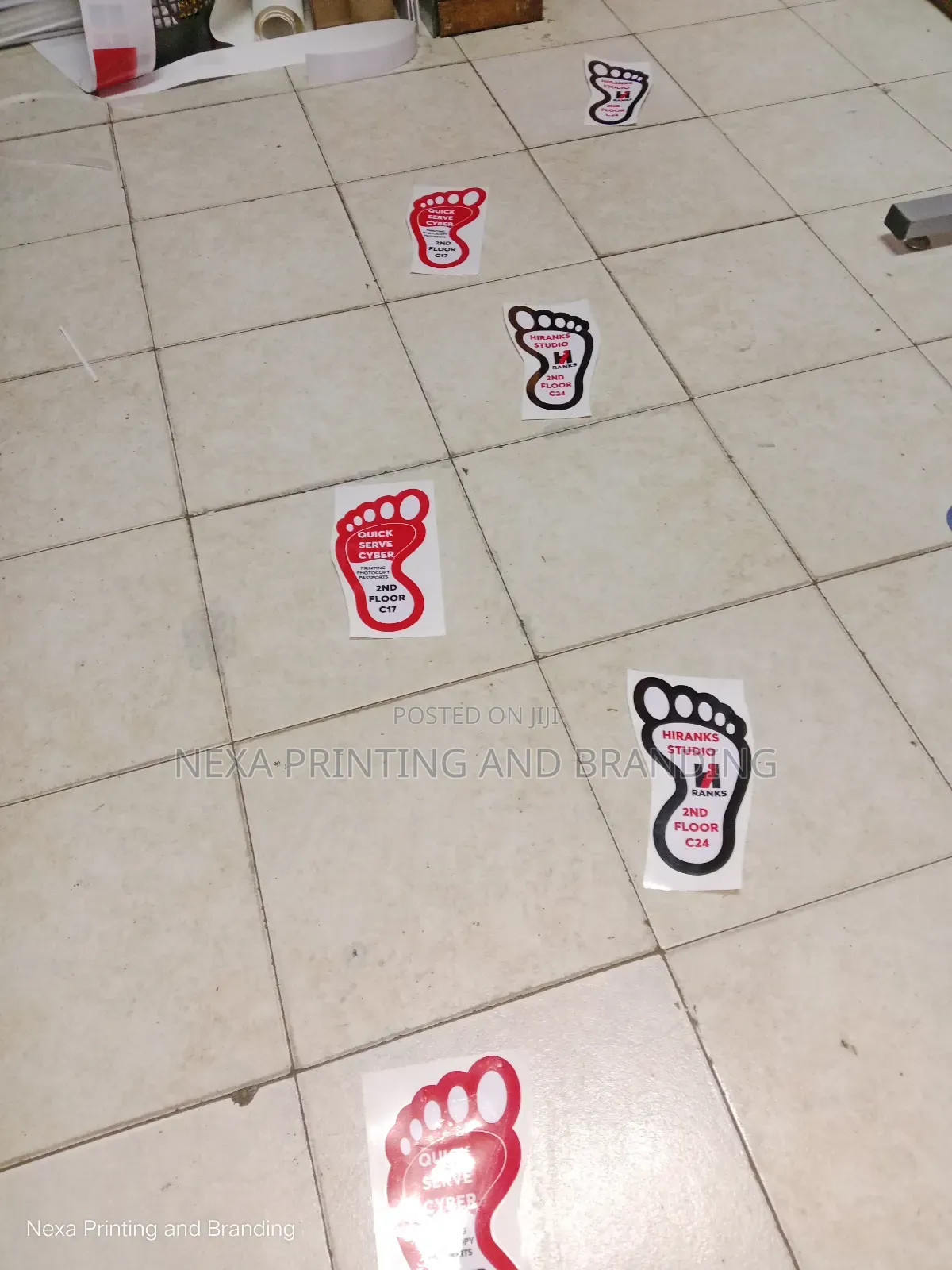Directional Floor Steps