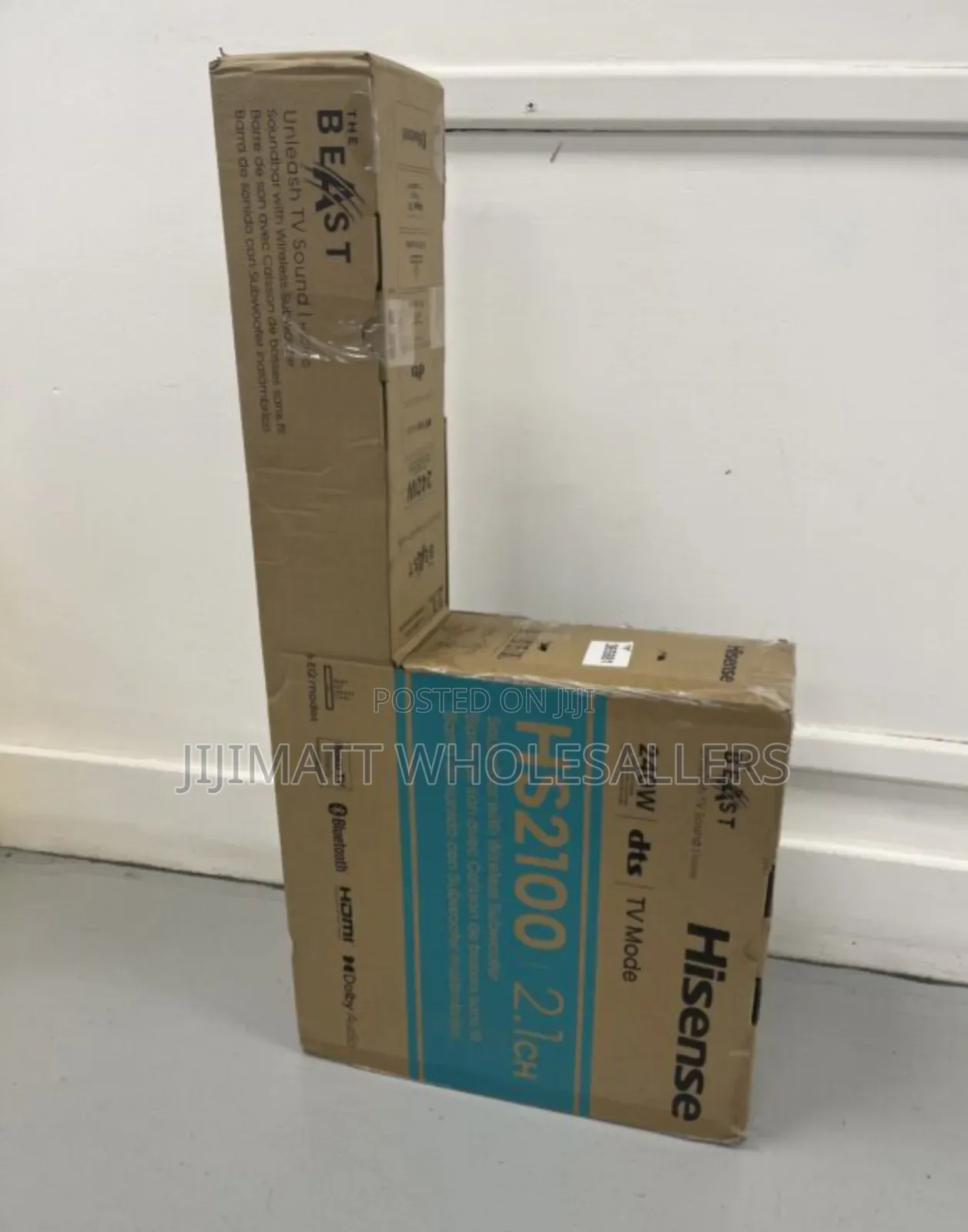 Hisense 2.1ch Soundbar With Wireless Subwoofer Available