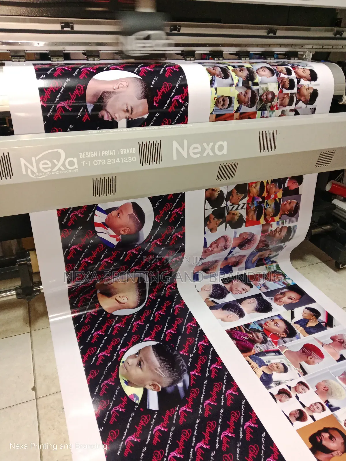 Barbershop Banners and Haircut Stickers