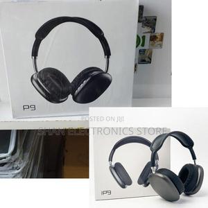 Best Headphones~ Black P9 Wireless Headphone, 250gm - thumbnail 2