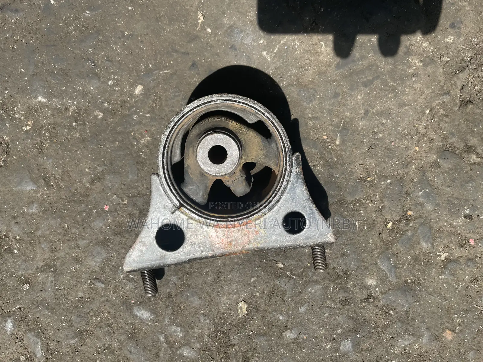 Mounting for Harrier 240 Engine for Radiator