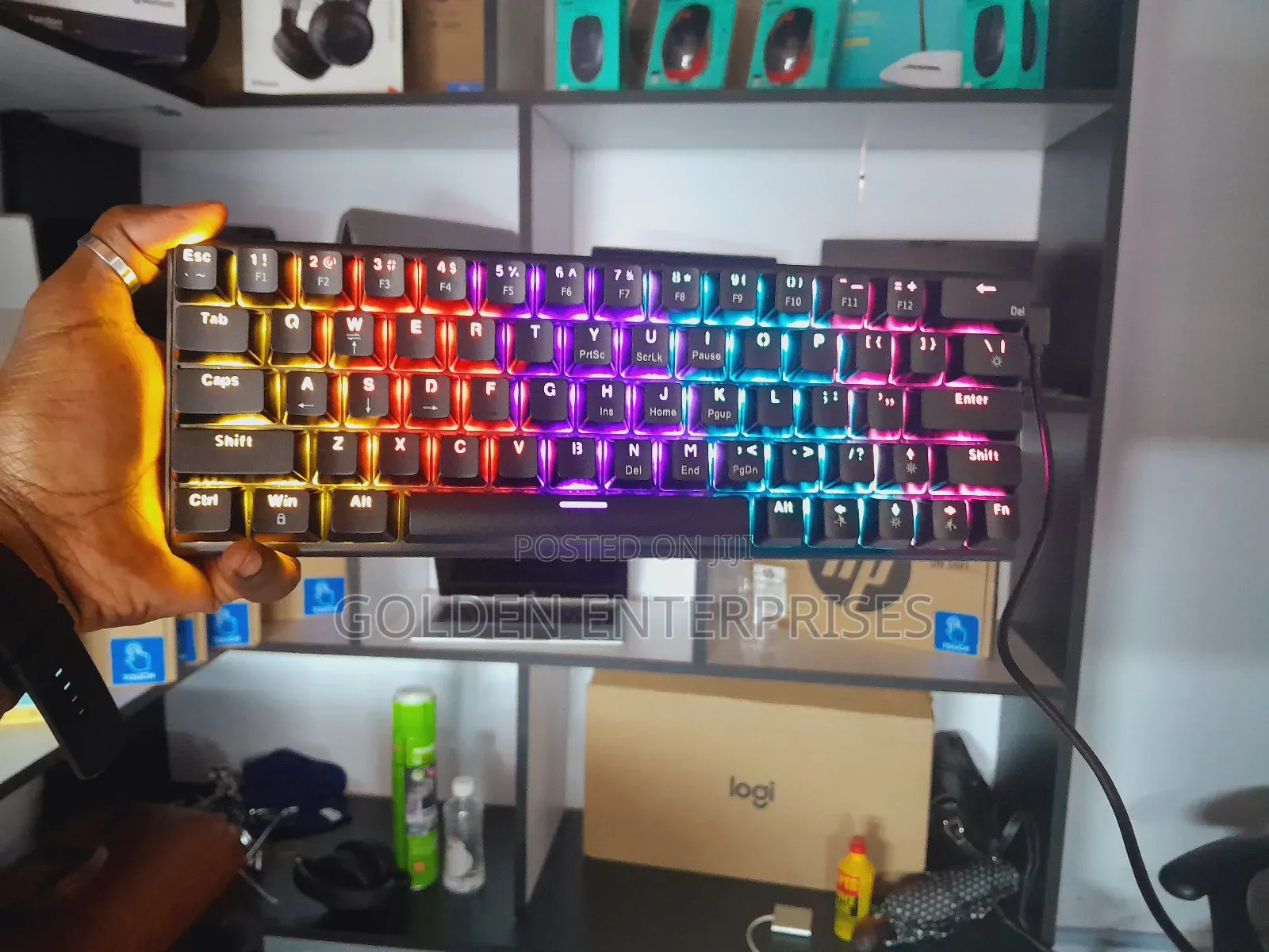 Black Mk60 Mechanical Gaming Keyboard