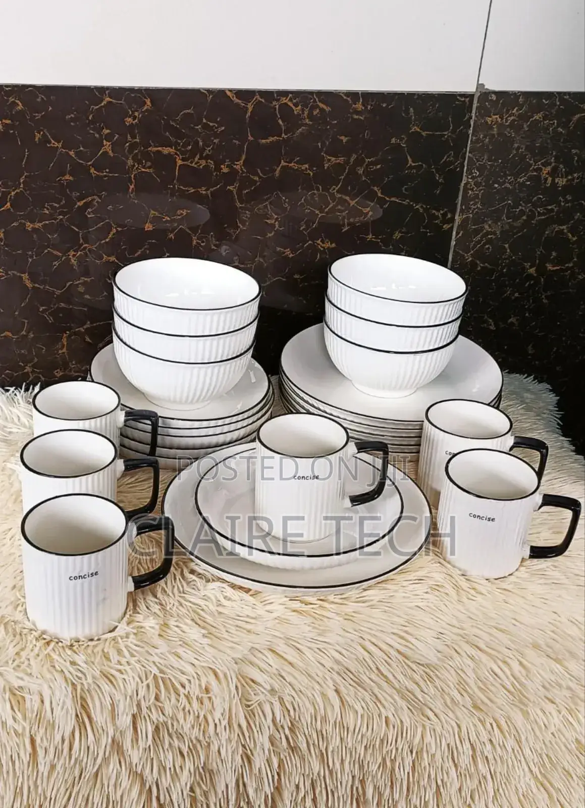 24piece Concise Dinnerset