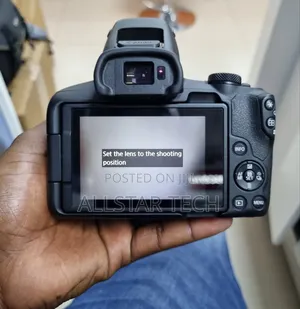 Canon EOS R50 Mirrorless Camera With 18-45mm Lens (Black)