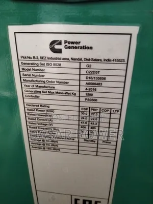 30kva Cummins Power Generator, Silent.