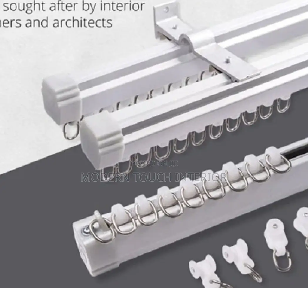 6 Meters Aluminium Straight Curtain Rail