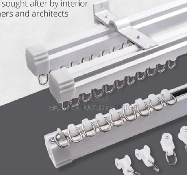 6 Meters Aluminium Straight Curtain Rail