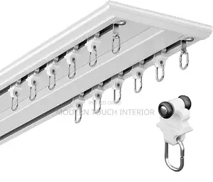 Straight Double Curtain Rail