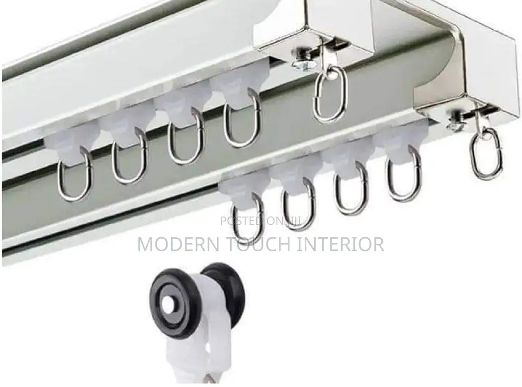 Straight Double Curtain Rail