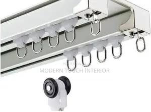 Straight Double Curtain Rail