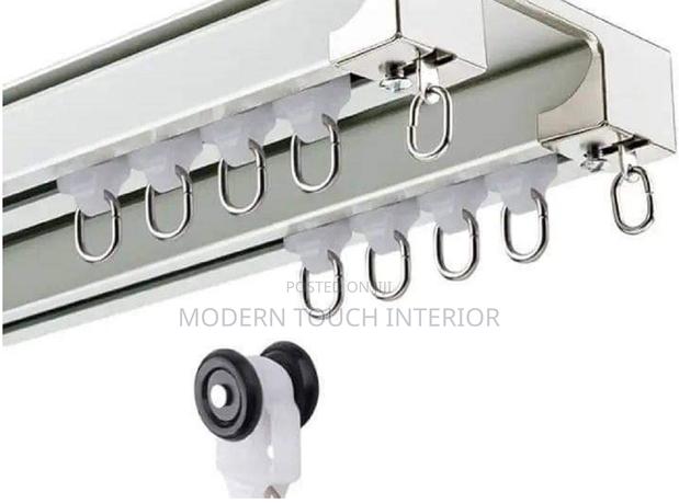 Straight Double Curtain Rail