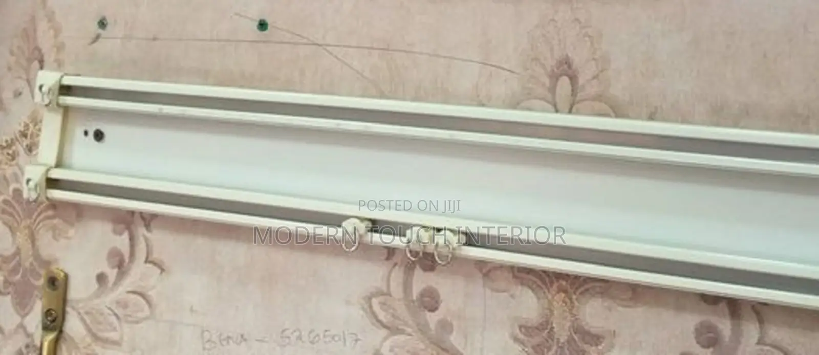 Straight Double Curtain Track