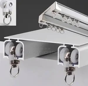 Double Straight Curtain Track/Rail