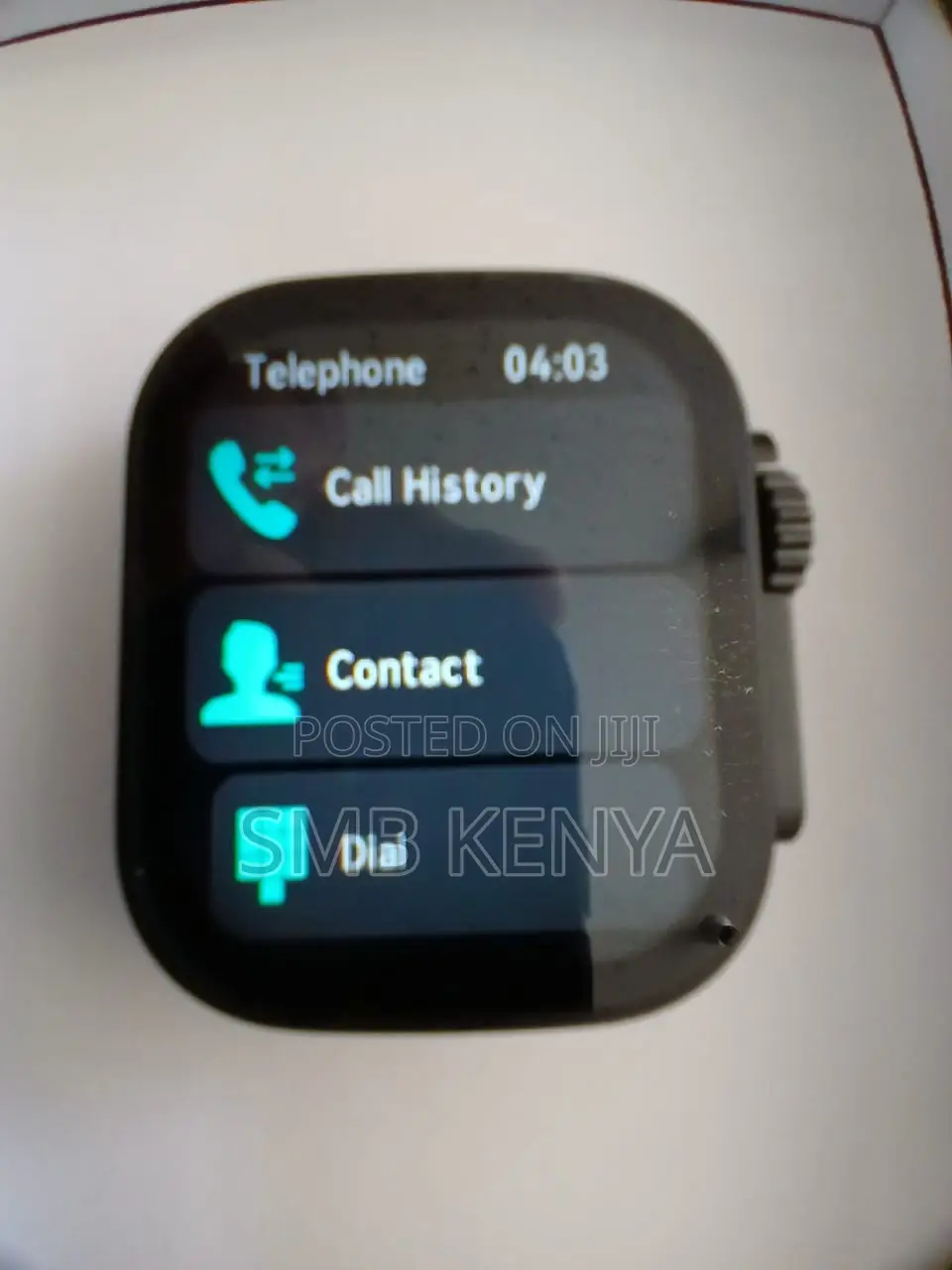 Keqwear Ultra 2.0 Smart Watch, 3 Straps, Full Touch Screen