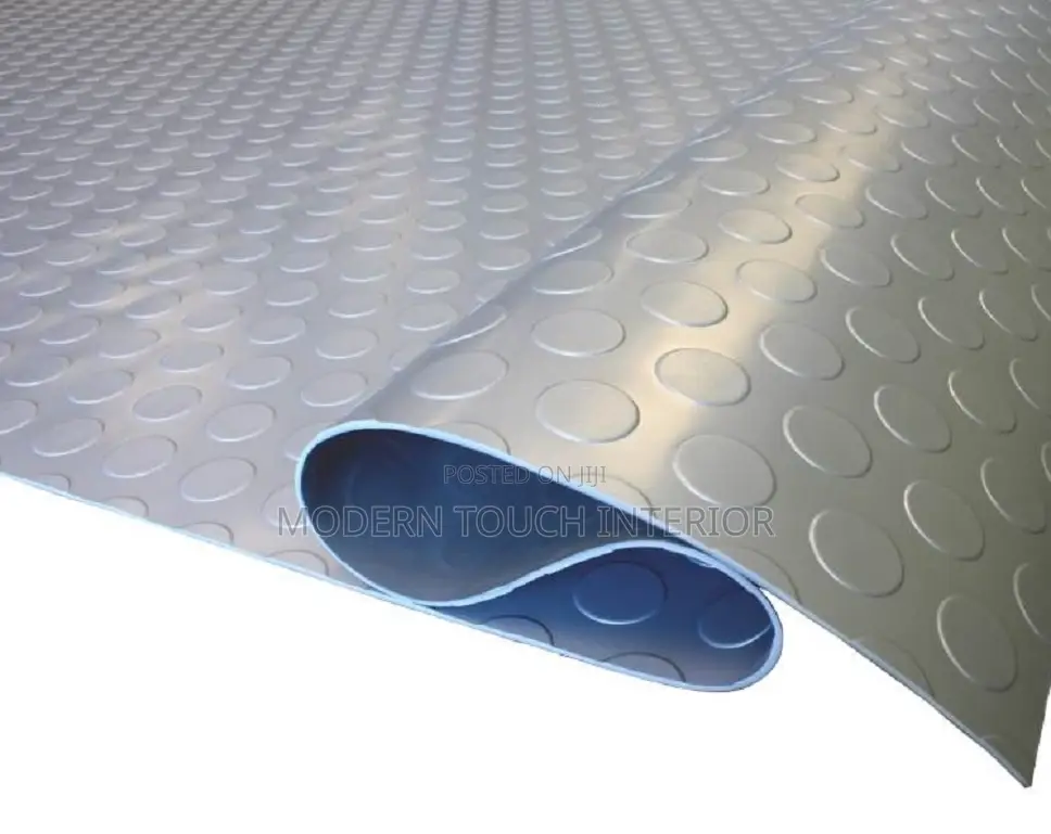 Grey Coin Carpet