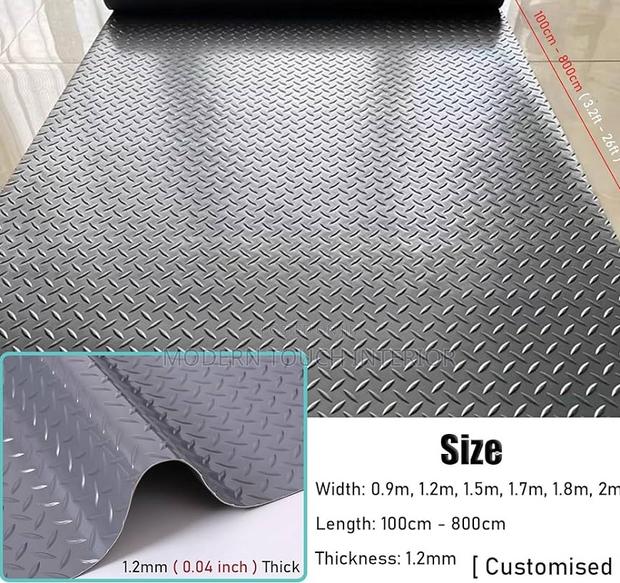 Strong Grey Coin Carpet