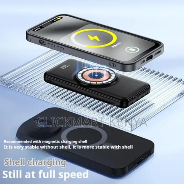 30000mah Fast Charging Wireless Powerbank With Own Cables
