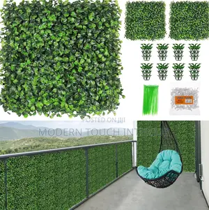 Artificial Hedge Panels for Outdoor and Indoor Spaces