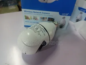 Wifi CCTV Bulb Camera 360°, Motion Detection 2way Comm