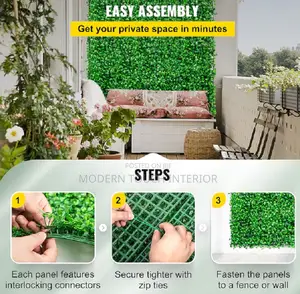 Boxwood Wall Hedge Pannels: For Studio Backdrop